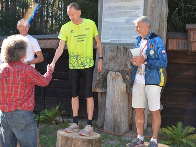 Pierwszy Bieg Miejscami Pamięci Kochany 2021 - rozdanie nagród