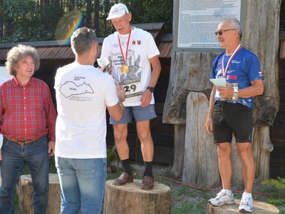 Pierwszy Bieg Miejscami Pamięci Kochany 2021 - rozdanie nagród