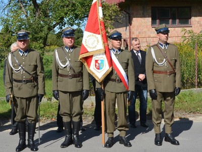Uroczyste obchody 82 rocznicy śmierci kaprala Franciszka Dziuby w Jastkowicach