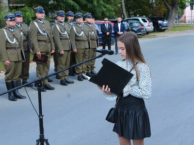 Uroczyste obchody 82 rocznicy śmierci kaprala Franciszka Dziuby w Jastkowicach