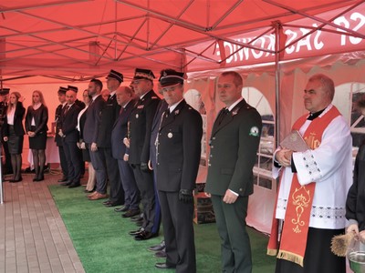 Przekazanie wozu Jednostce OSP Studzieniec