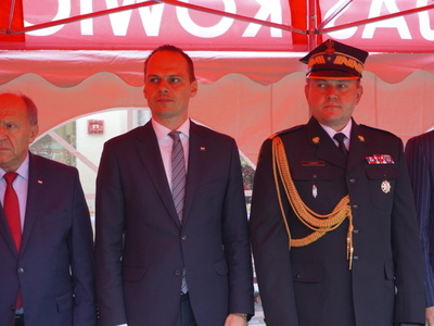 Przekazanie wozu Jednostce OSP Studzieniec