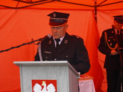 Przekazanie wozu Jednostce OSP Studzieniec