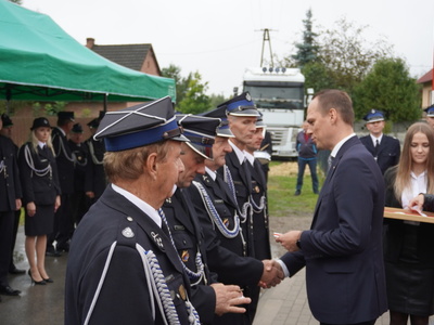 Przekazanie wozu Jednostce OSP Studzieniec