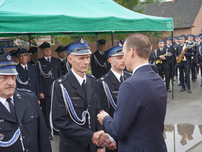 Przekazanie wozu Jednostce OSP Studzieniec