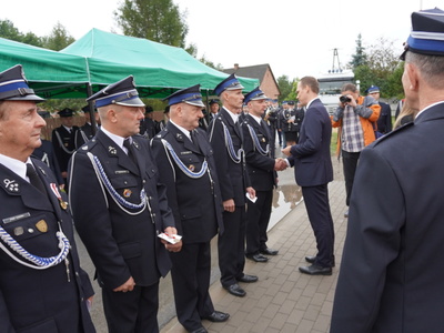 Przekazanie wozu Jednostce OSP Studzieniec