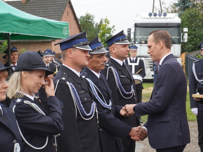 Przekazanie wozu Jednostce OSP Studzieniec