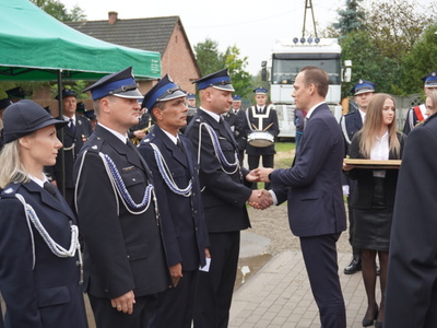 Przekazanie wozu Jednostce OSP Studzieniec