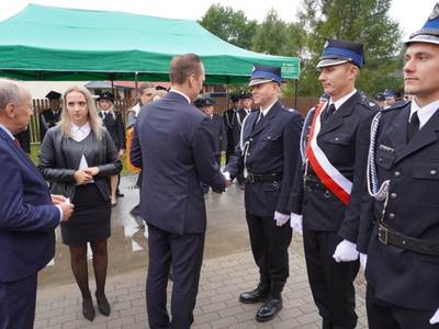 Przekazanie wozu Jednostce OSP Studzieniec