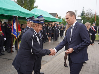 Przekazanie wozu Jednostce OSP Studzieniec