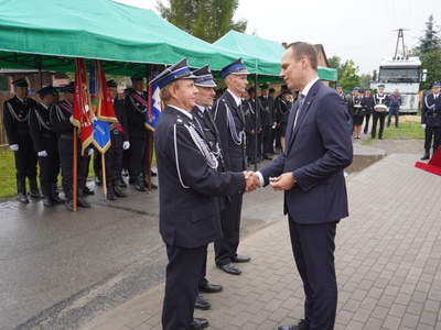 Przekazanie wozu Jednostce OSP Studzieniec