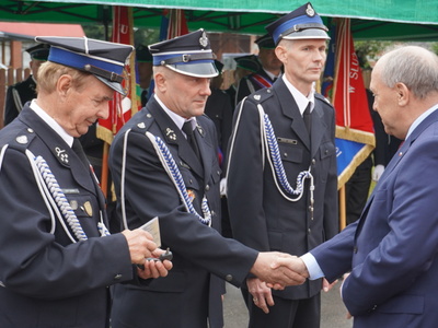 Przekazanie wozu Jednostce OSP Studzieniec