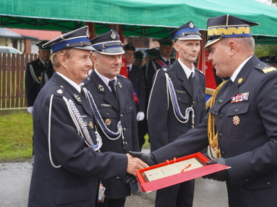 Przekazanie wozu Jednostce OSP Studzieniec