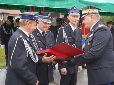 Przekazanie wozu Jednostce OSP Studzieniec