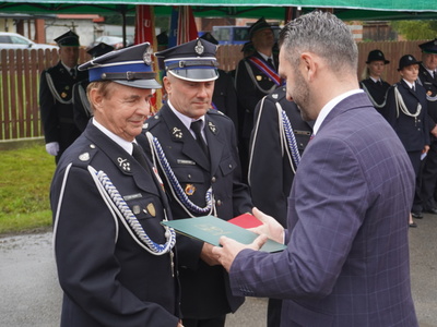 Przekazanie wozu Jednostce OSP Studzieniec