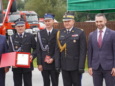 Przekazanie wozu Jednostce OSP Studzieniec