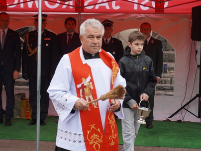 Przekazanie wozu Jednostce OSP Studzieniec