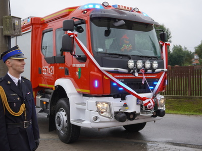 Przekazanie wozu Jednostce OSP Studzieniec