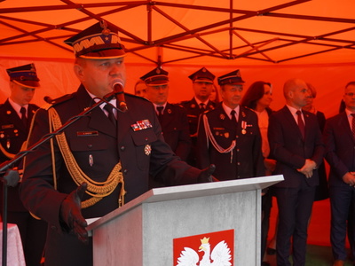 Przekazanie wozu Jednostce OSP Studzieniec