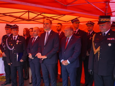 Przekazanie wozu Jednostce OSP Studzieniec