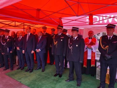 Przekazanie wozu Jednostce OSP Studzieniec