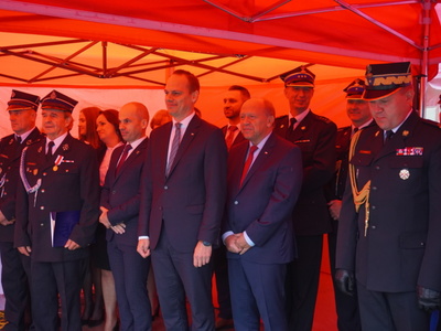 Przekazanie wozu Jednostce OSP Studzieniec