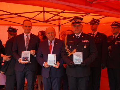 Przekazanie wozu Jednostce OSP Studzieniec