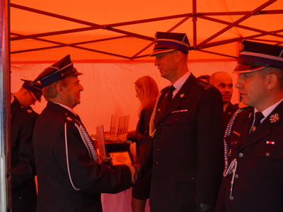 Przekazanie wozu Jednostce OSP Studzieniec