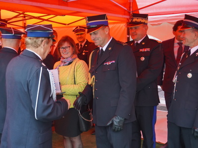 Przekazanie wozu Jednostce OSP Studzieniec