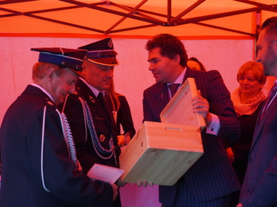 Przekazanie wozu Jednostce OSP Studzieniec