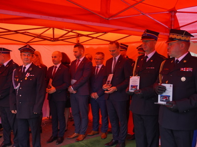 Przekazanie wozu Jednostce OSP Studzieniec