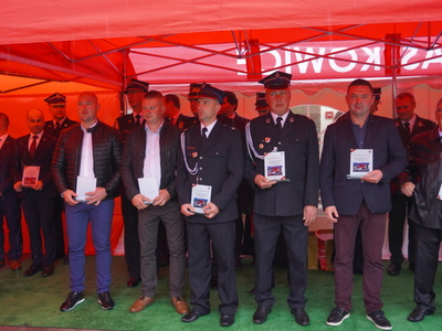 Przekazanie wozu Jednostce OSP Studzieniec