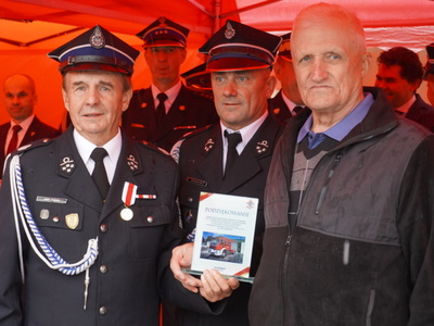 Przekazanie wozu Jednostce OSP Studzieniec