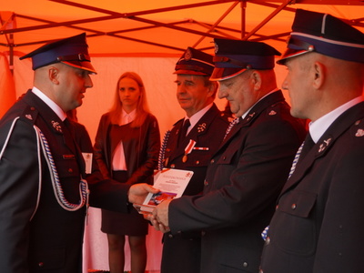 Przekazanie wozu Jednostce OSP Studzieniec