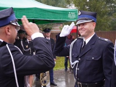 Przekazanie wozu Jednostce OSP Studzieniec