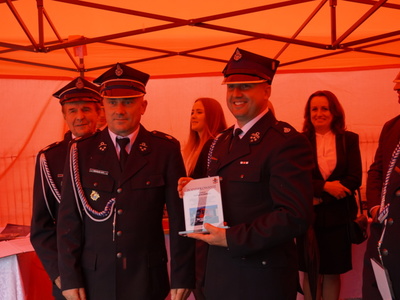 Przekazanie wozu Jednostce OSP Studzieniec