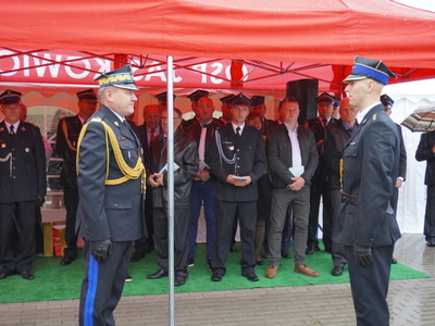 Przekazanie wozu Jednostce OSP Studzieniec