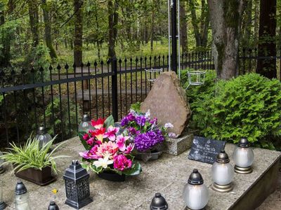 Uroczystości w Kochanach - cmentarz