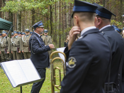 Uroczystości w Kochanach - Strażacka Orkiestra Dęta z Grodziska Dolnego