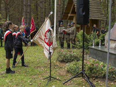 Uroczystości w Kochanach - Poczty Sztandarowe