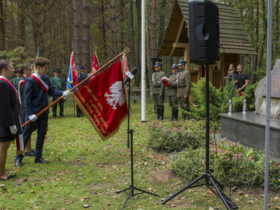 Uroczystości w Kochanach - Poczty Sztandarowe