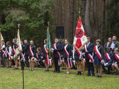Uroczystości w Kochanach - Poczty Sztandarowe