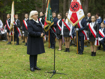 Uroczystości w Kochanach - Senator RP Janina Sagatowska