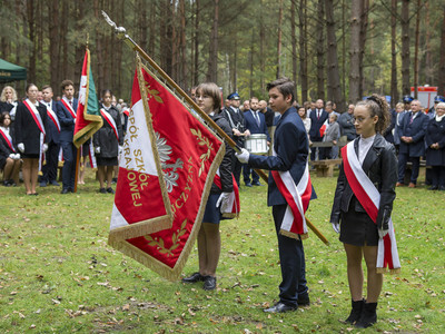 Uroczystości w Kochanach - Poczty Sztandarowe