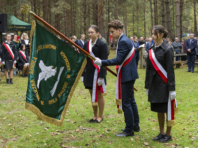 Uroczystości w Kochanach - Poczty Sztandarowe