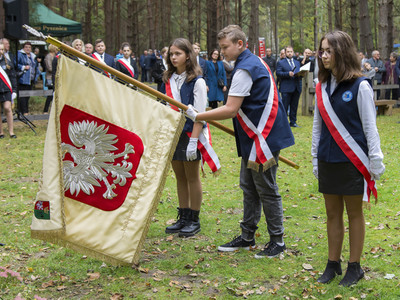 Uroczystości w Kochanach - Poczty Sztandarowe