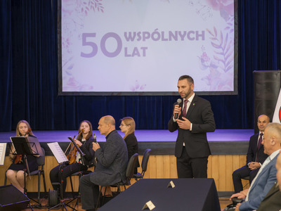 Złote Gody w Gminie Pysznica - Wójt Łukasz Bajgierowicz
