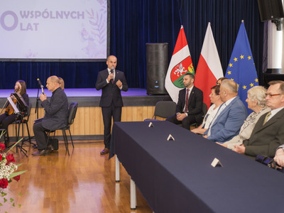 Złote Gody w Gminie Pysznica - Przewodniczący Rady Gminy Krzysztof Skrzypek