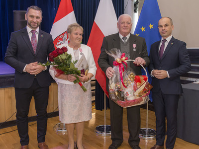 Złote Gody w Gminie Pysznica - Uroczyste uhonorowanie Jubilatów