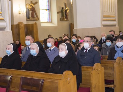 Uroczystości 103 Rocznicy Odzyskania Niepodległości w Kościele pw. Podwyższenia  Świętego Krzyża w Pysznicy.